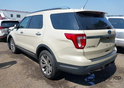 2018 Ford Explorer Limited from USA, damaged, VIN 1FM5K8F87JGB05313